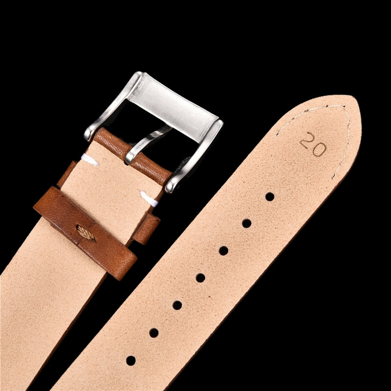 Quick Release Classic Leather Strap
