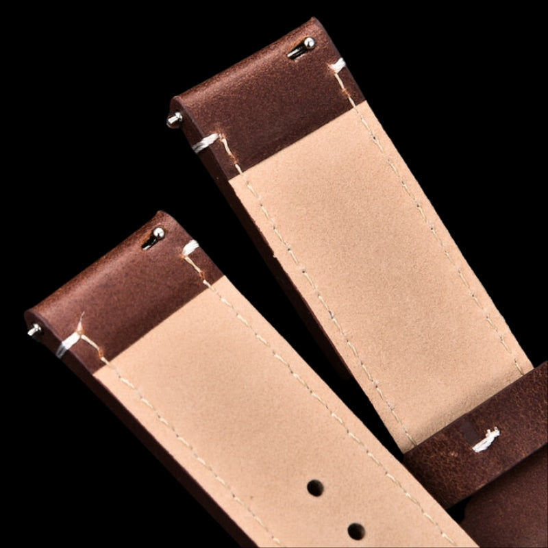 Quick Release Classic Leather Strap